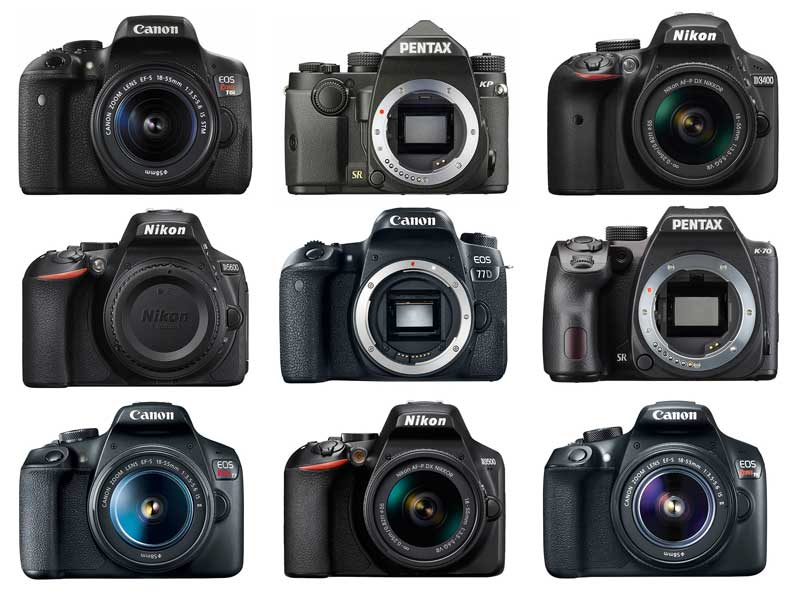 بهترین دوربین های میان رده DSLR در سال ۲۰۱۸